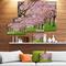 Designart - Stunning Cherry Blossoms Plenitude - Landscape Canvas Art Print
